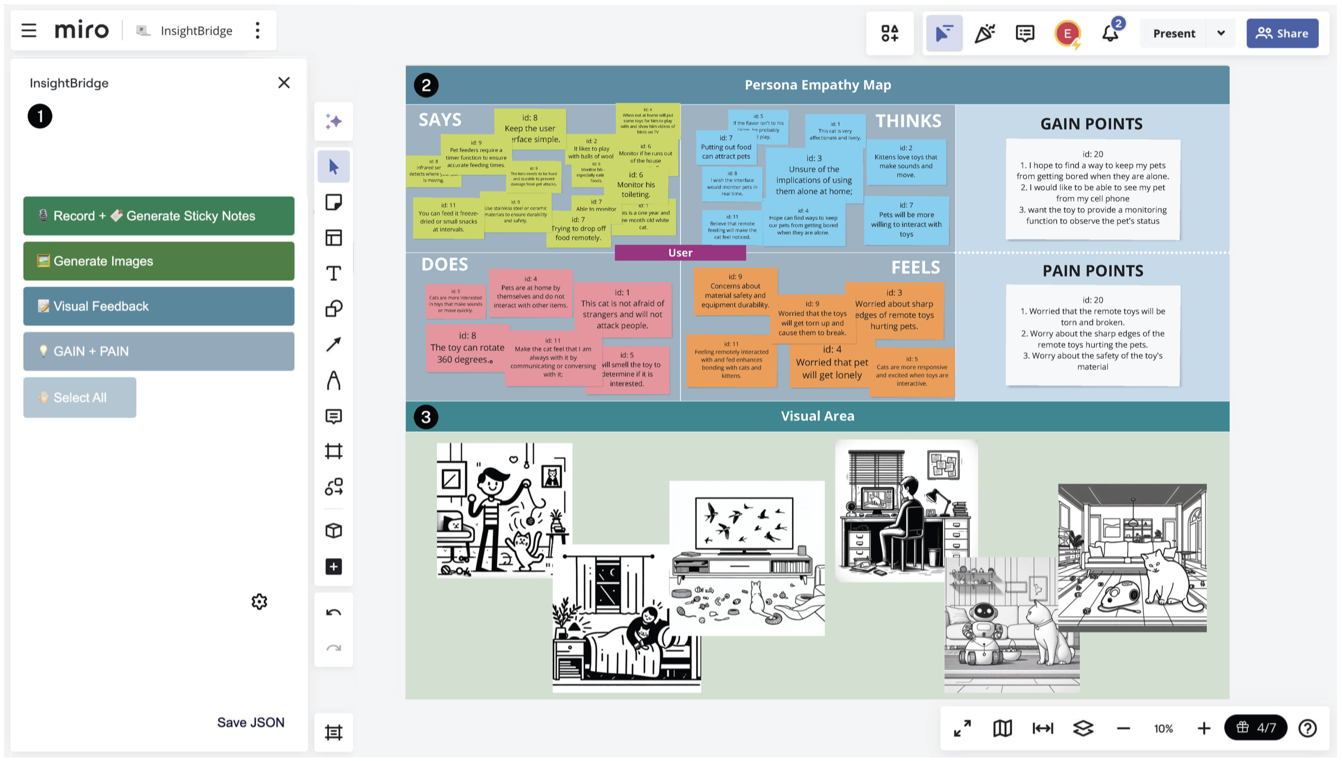 InsightBridge: Enhancing Empathizing with Users through Real-Time Information Synthesis and Visual Communication thumbnail